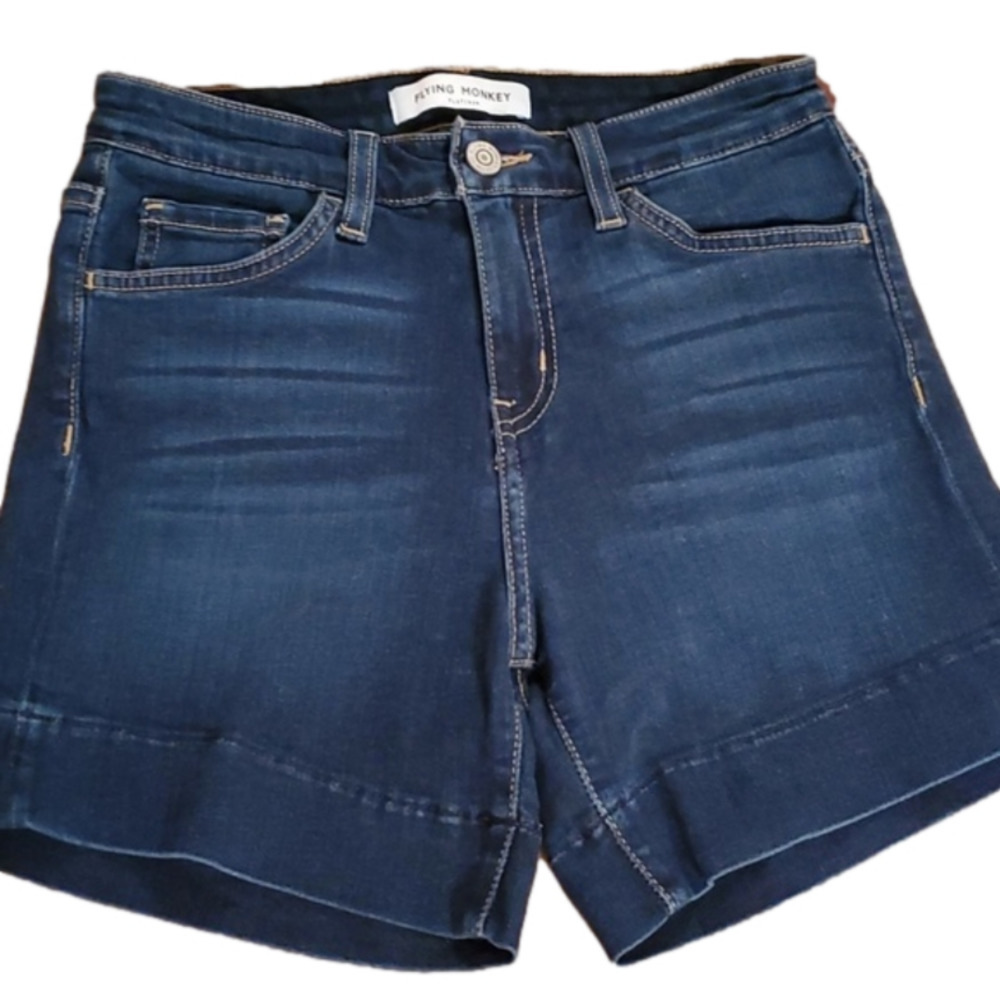 Flying Monkey Platinum Jean Shorts Women's Size 25